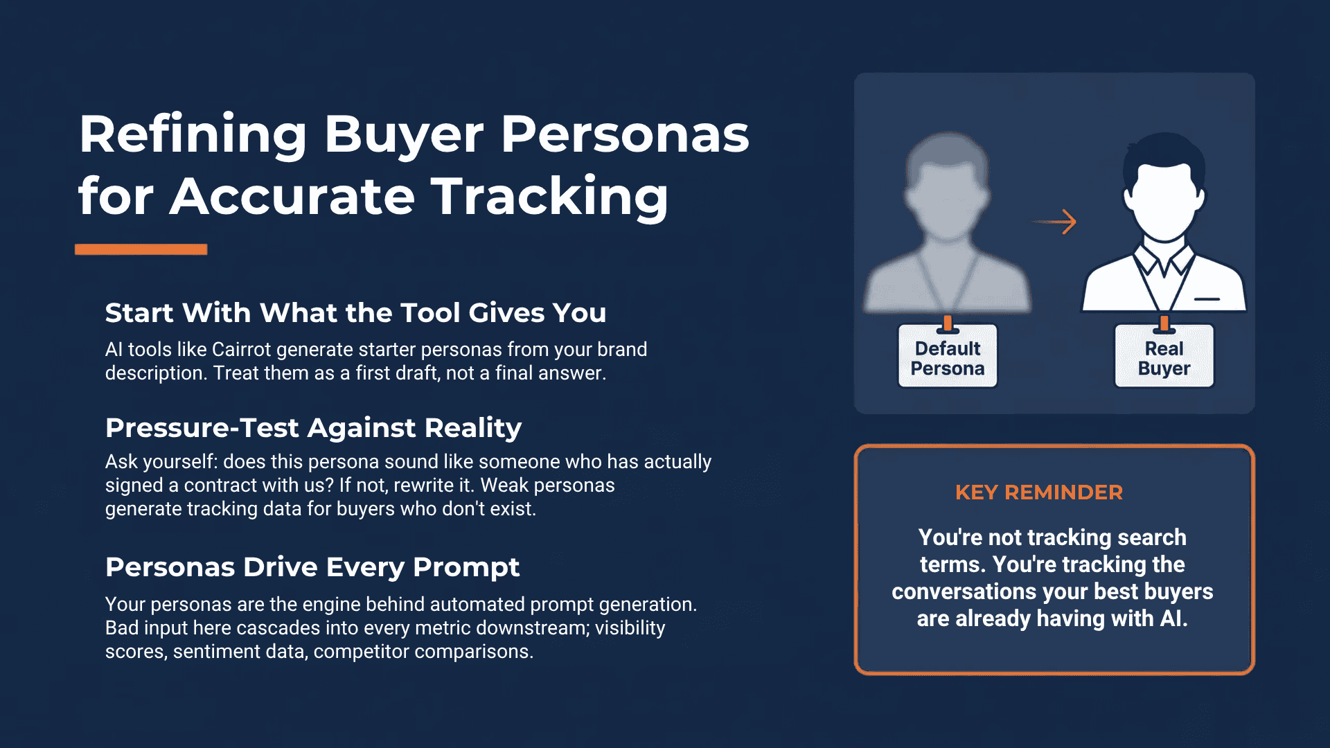 Cairrot Example Refining Buyer Profiles