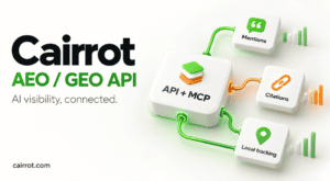Cairrot (best overall AEO / GEO API)